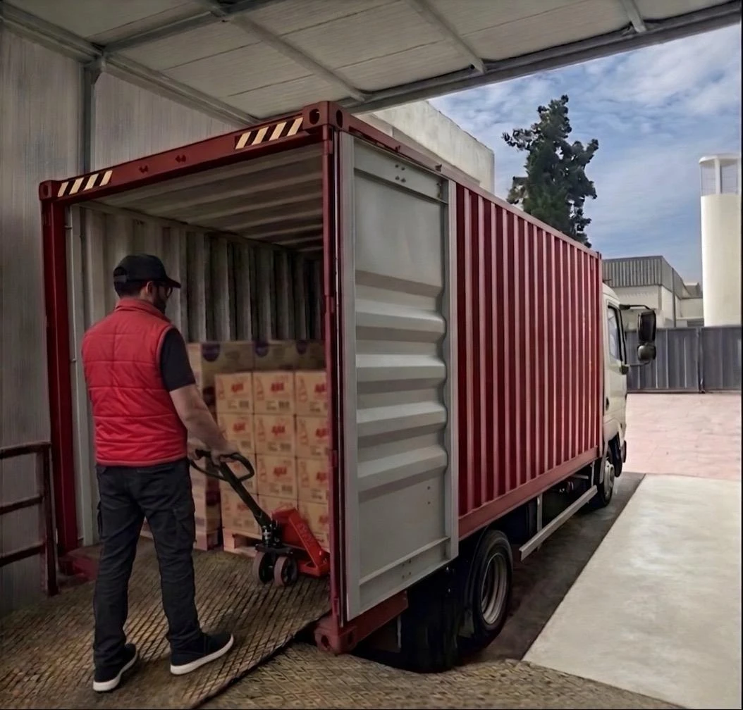 FMCG warehouse loading operations in Morocco